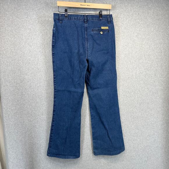 DG2 By Diane Gilman Jeans Womens Size 6T Blue Ramie Blend Stretch Denim Bootcut - Picture 2 of 13